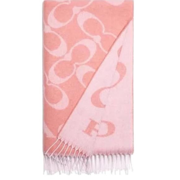 Pink Coach Oversized Scarf - Picture 2 of 5